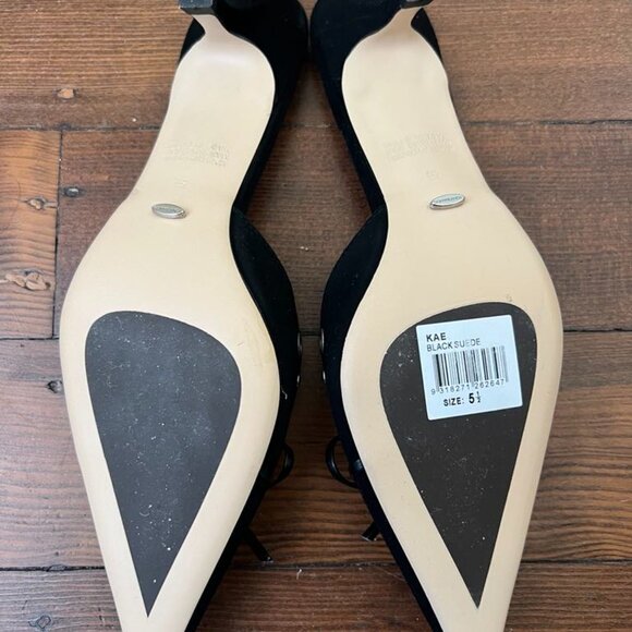 [NEVER WORN] Tony Bianco - Kae Black Suede Heels - Picture 4 of 4
